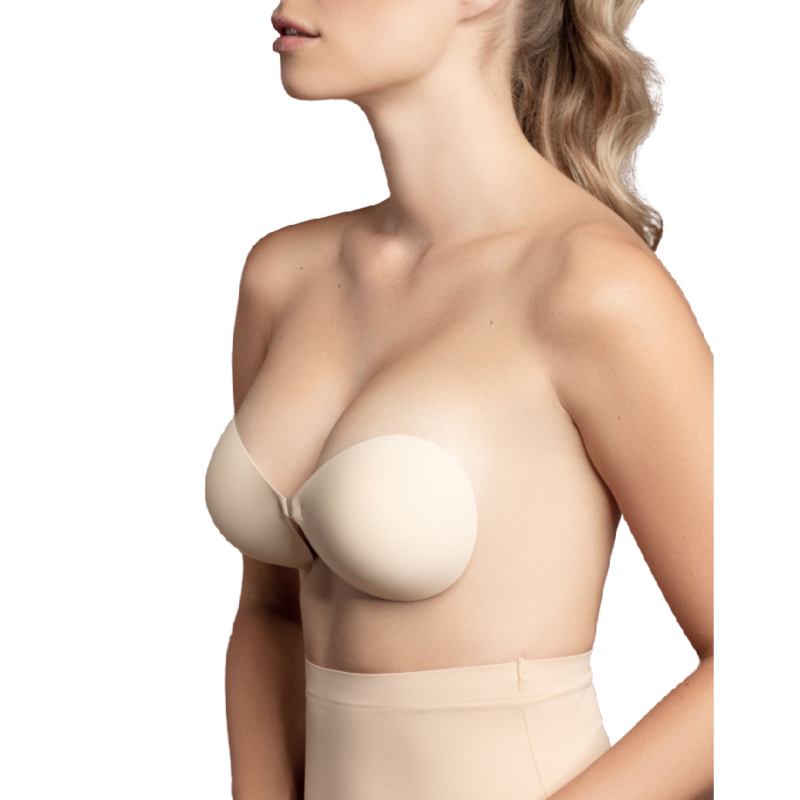 Mercadox BYE-BRA - SUTI INVISÍVEL BEIGE COPO A