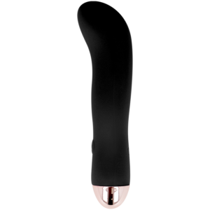DOLCE VITA – VIBRADOR RECARREGÁVEL DOIS PRETO 7 VELOCIDADE