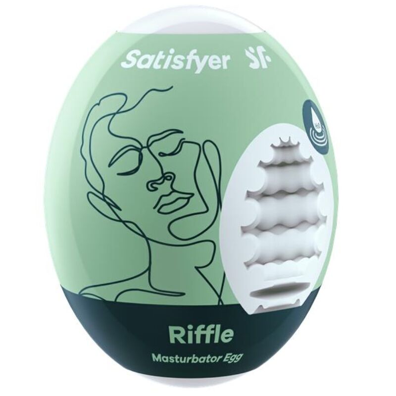 Mercadox SATISFYER - OVO MASTURBADOR RIFFLE