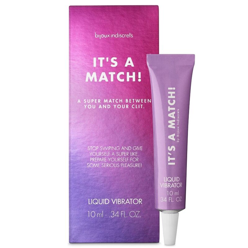 Mercadox BIJOUX INDISCRETS - VIBRADOR LÃQUIDO ITS A MATCH 10 ML
