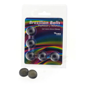 TALOKA – 5 BOLAS BRASILEIRAS EFEITO CLIMAX GEL EMOCIONANTE