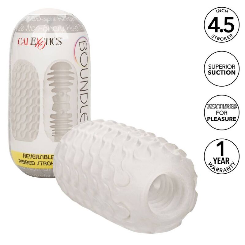 Mercadox CALEXOTICS - REVERSÍVEL RIBBED STROKER