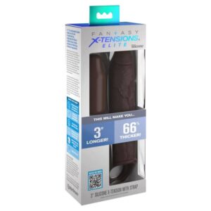 FANTASY X- TENSIONS – PIPEDREAMS EXTENSÃO C ALÇA 17,78 CM MARROM
