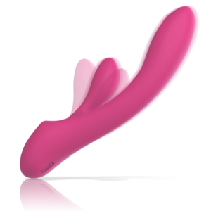 INTENSE – VIBRADOR LUIGI COELHO ROSA SILICONE LÍQUIDO
