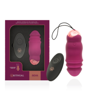 RITHUAL – REVA EGG SISTEMA DE CONTROLE REMOTO PARA CIMA E PARA BAIXO + VIBRAO