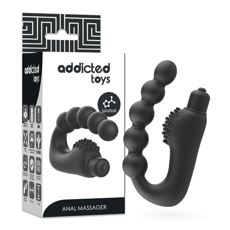 Mercadox ADDICTED TOYS - MASSAGER ANAL PROSTTICO COM VIBRAO
