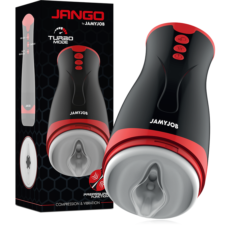 Mercadox JAMYJOB - MASTURBADOR DE COMPRESSO E VIBRAO JANGO