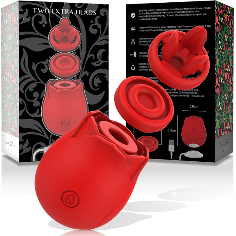 Mercadox MIA - TWO HEADS CLITORAL STIMULATOR LUXURY EDITION