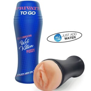 PRIVATE – MASTURBADOR WET KITTEN AUTO LUBE TO GO