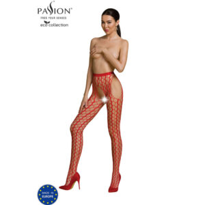PASSION – COLEO ECO BODYSTOCKING ECO S007 VERMELHO