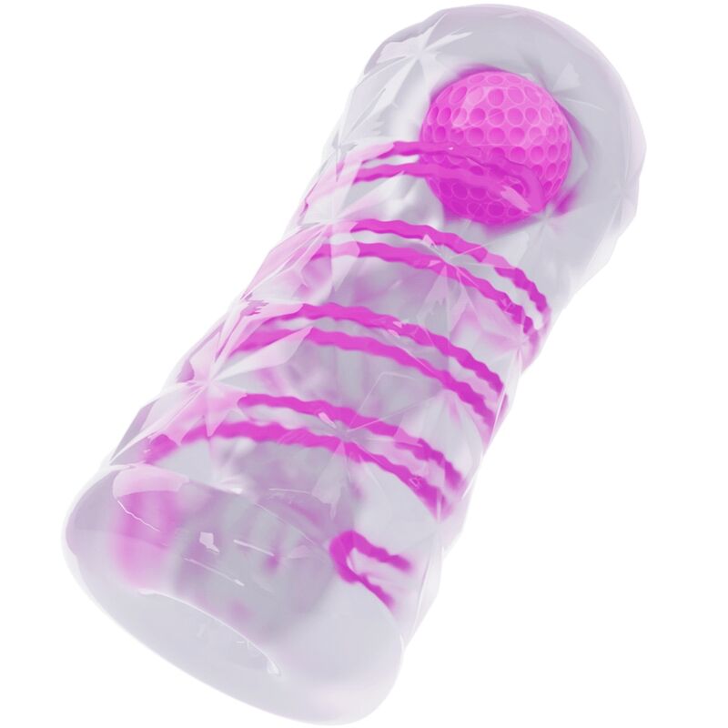 Mercadox PRETTY LOVE - MASTURBADOR MASCULINO FANTASY COM ESPIRAL INTERNA E BOLAS TRANSPARENTES