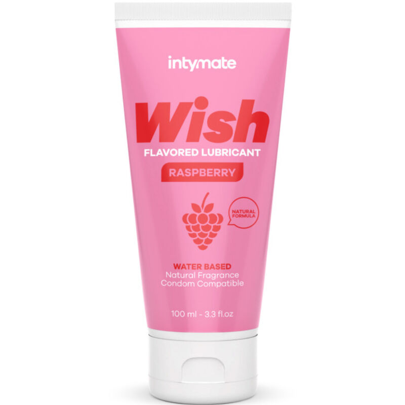 Mercadox INTIMATELINE INTYMATE - WISH LUBRIFICANTE SABOR FRAMBOESA 100 ML