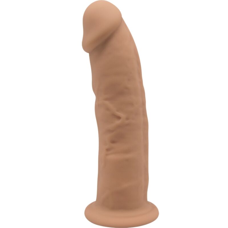 Mercadox SILEXD - MODELO 2 PÊNIS REALÍSTICO PREMIUM SILEXPAN SILICONE CARAMELO 15.4 CM