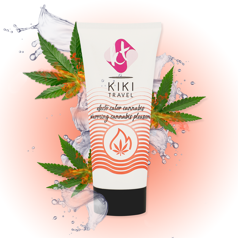 Mercadox KIKÍ TRAVEL - CANNABIS LUBRIFICANTE DE EFEITO QUENTE 50 ML