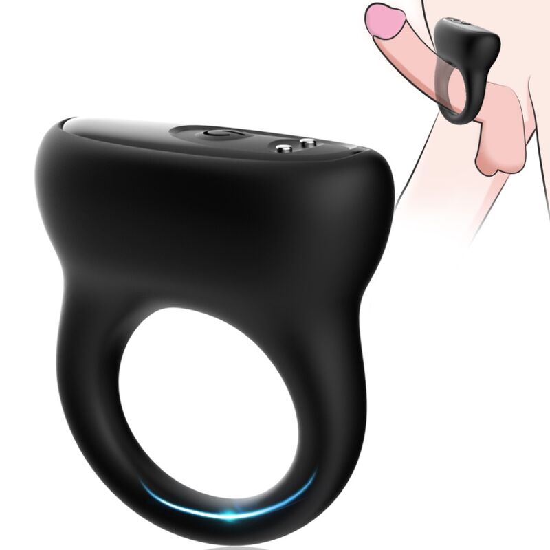 Mercadox ARMONY - ANEL VIBRADOR PRETO