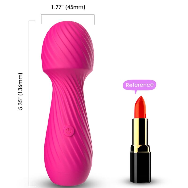 Mercadox ARMONY - DAZZLE MASSAGER E VIBRADOR PEQUENO FÚCSIA