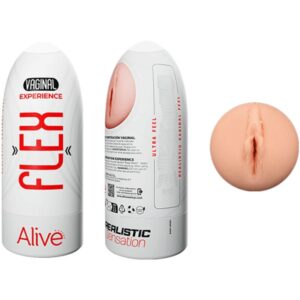 ALIVE – FLEX MASTURBADOR MASCULINO VAGINAL TAMANHO M