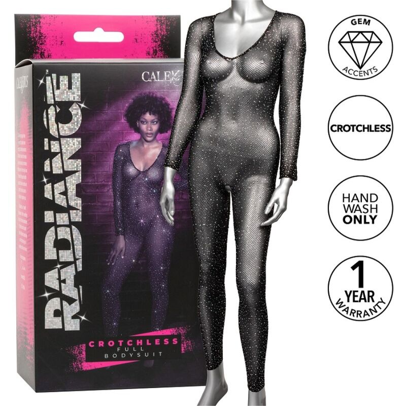 Mercadox CALEXOTICS - RADIANCE BODYSUIT COMPLETO CROTCHLESS RHINE