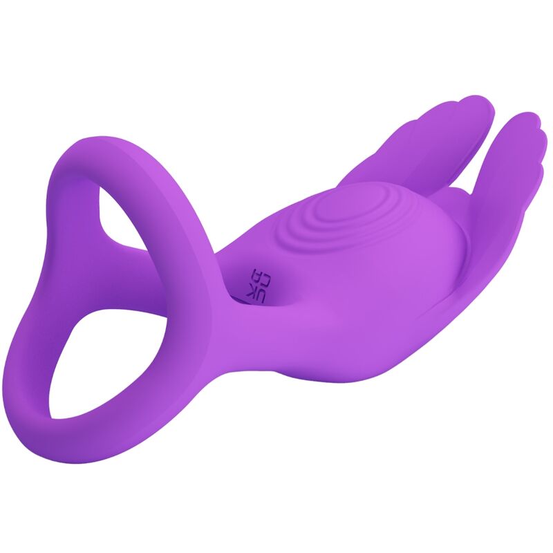 PRETTY LOVE - SILAS ANEL PARA PÊNIS VIBRANTE 7 VIBRAÕES SILICONE ROXO - Image 3