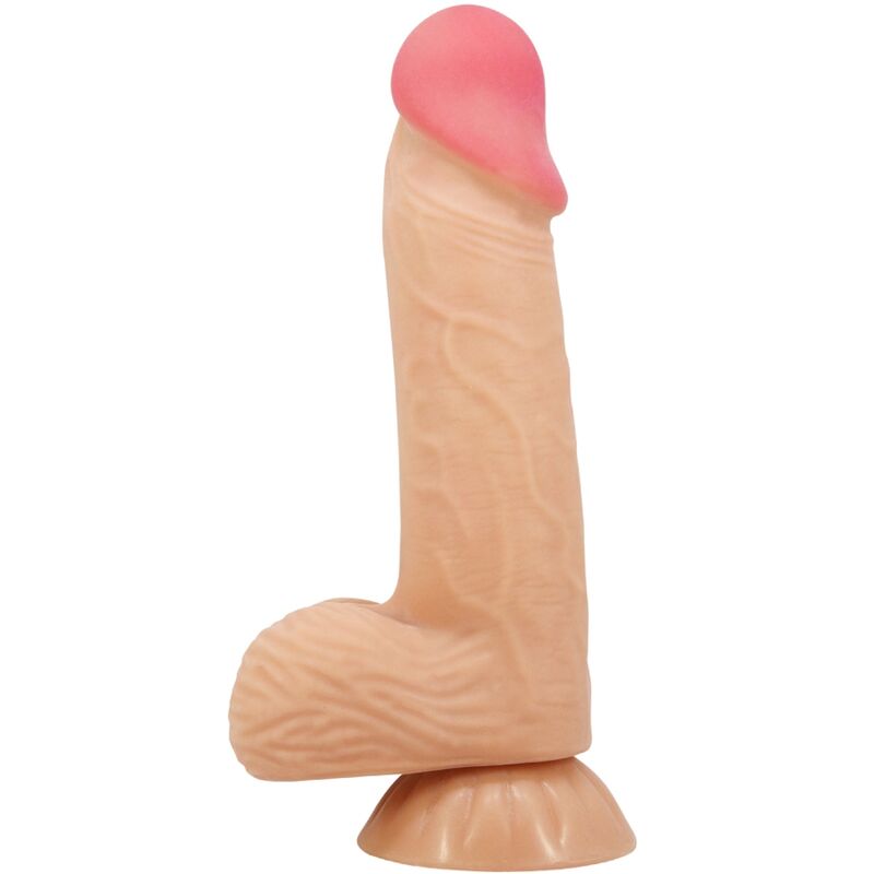 Mercadox PRETTY LOVE - SÉRIE SLIDING SKIN DILDO REALÍSTICO COM VENTOSA DESLIZANTE PELE 20