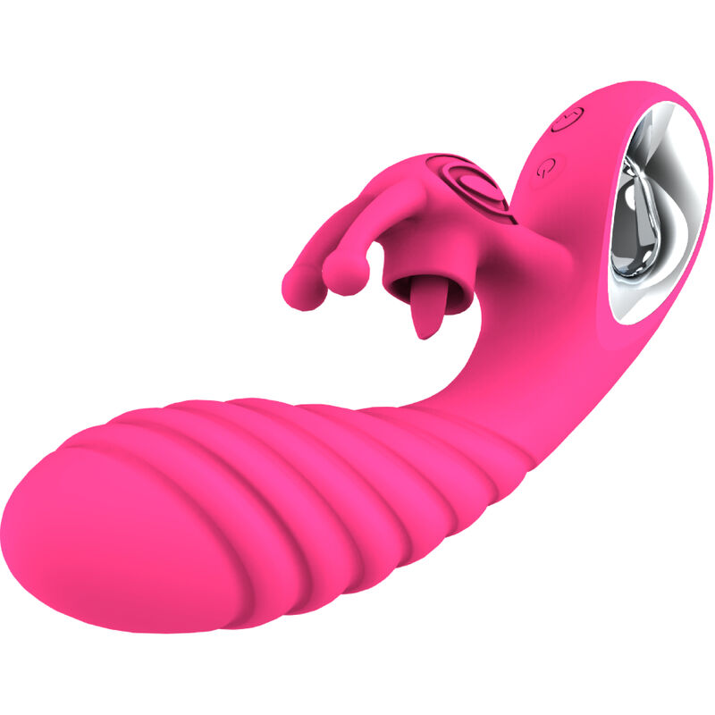 Mercadox ARMONY - VIBRADOR VICKY COELHO COM LÍNGUA FÚCSIA
