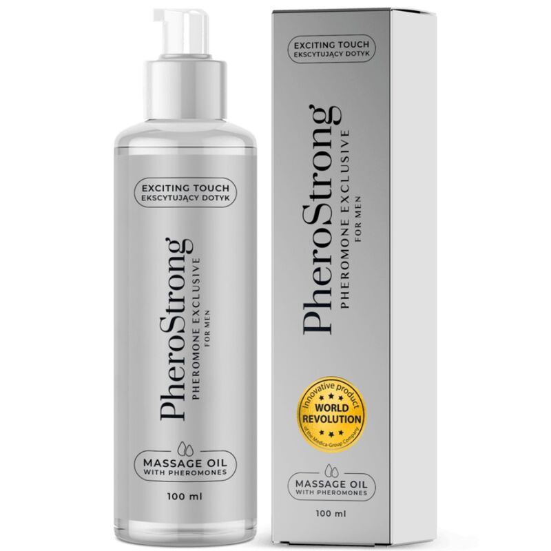 Mercadox PHEROSTRONG - ÓLEO DE MASSAGEM EXCLUSIVO HOMEM 100 ML