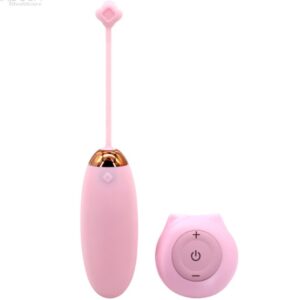 ARMONY – KITTY FUN EGG VIBRADOR CONTROLE REMOTO 10 VIBRAÇÕES ROSA