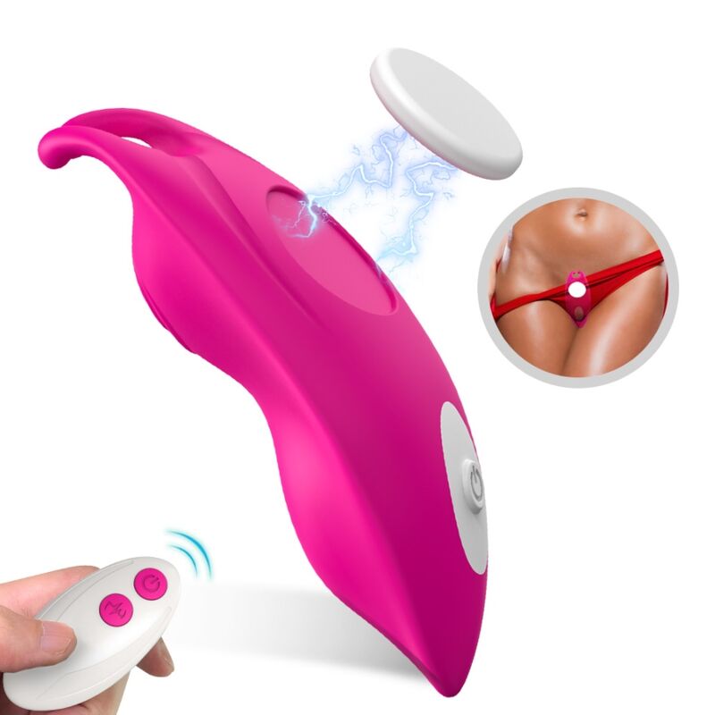 Mercadox ARMONY - MEL BEE WEARABLE CALÇAS VIBRADOR G-SPOT CONTROLE REMOTO FÚCSIA