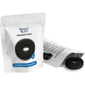 KIIROO – ESPUMA ABSORVENTE POWER BLOW PACOTE COM 5