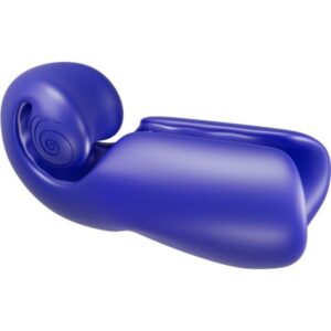 SNAIL VIBE – EVO PARA ELE MASTURBADOR MASCULINO SLIDE NROLL AZUL ESCURO
