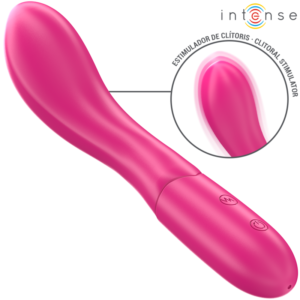 INTENSE – LISETTE VIBRADOR 19 CM FLEXÍVEL 10 VIBRAÇÕES ROSA