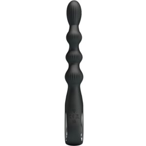 PRETTY LOVE – FEDERER VIBRADOR ANAL 12 VIBRAÇÕES PRETO