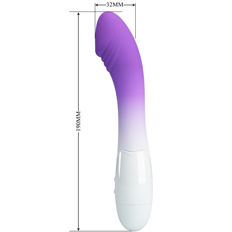 PRETTY LOVE - VIBRADOR ELEMENTAL PONTO G 30 VIBRAÇÕES ROXO - Image 3