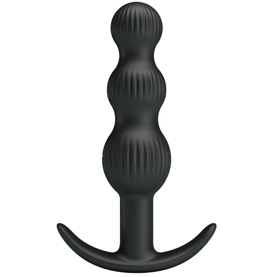 Mercadox PRETTY LOVE - VIBRADOR ANAL SIDNEY 10 VIBRAÇÕES PRETO
