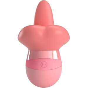 PRETTY LOVE – ESTIMULADOR DE CLITÓRIS KYLEE TONGUE 10 VIBRAÇÕES ROSA NUDE