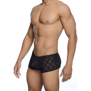 MOB – BOXER DE RENDA PRETA TAMANHO P/M