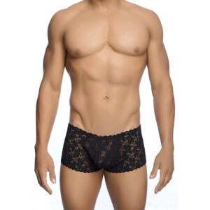 MOB – BOXER DE RENDA PRETA TAMANHO P/M