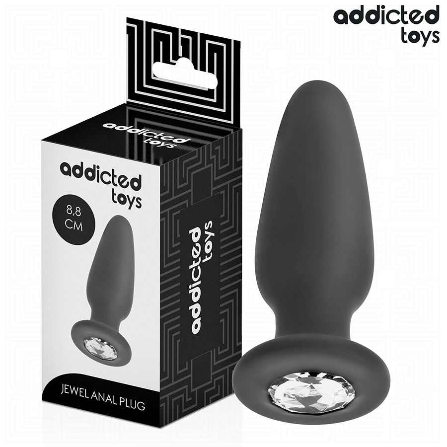 Mercadox ADDICTED TOYS - PLUG ANAL COM JOIA TAMANHO S 8