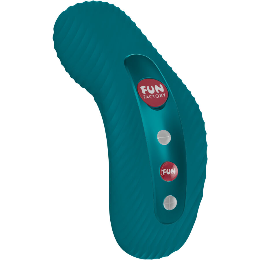 Mercadox FUN FACTORY - VIBRADOR LAYA III LAY-ON VERDE GARRAFA
