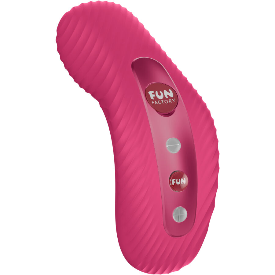 Mercadox FUN FACTORY - VIBRADOR LAYA III LAY-ON FRAMBOESA