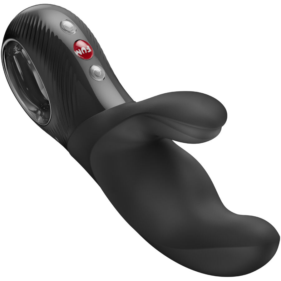 Mercadox FUN FACTORY - VIBRADOR MISS BI RABBIT PRETO