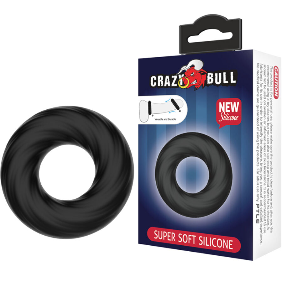Mercadox CRAZY BULL - ANEL DE SILICONE ESPIRAL