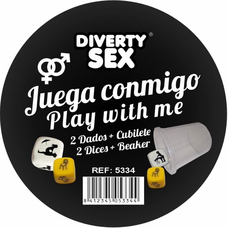 Mercadox DIABLO PICANTE - JOGO DE DADOS + POSIÇÕES HETERO COM COPO