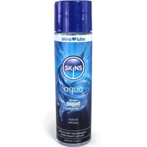 SKINS – AQUA LUBRIFICANTE À BASE DE ÁGUA 250 ML