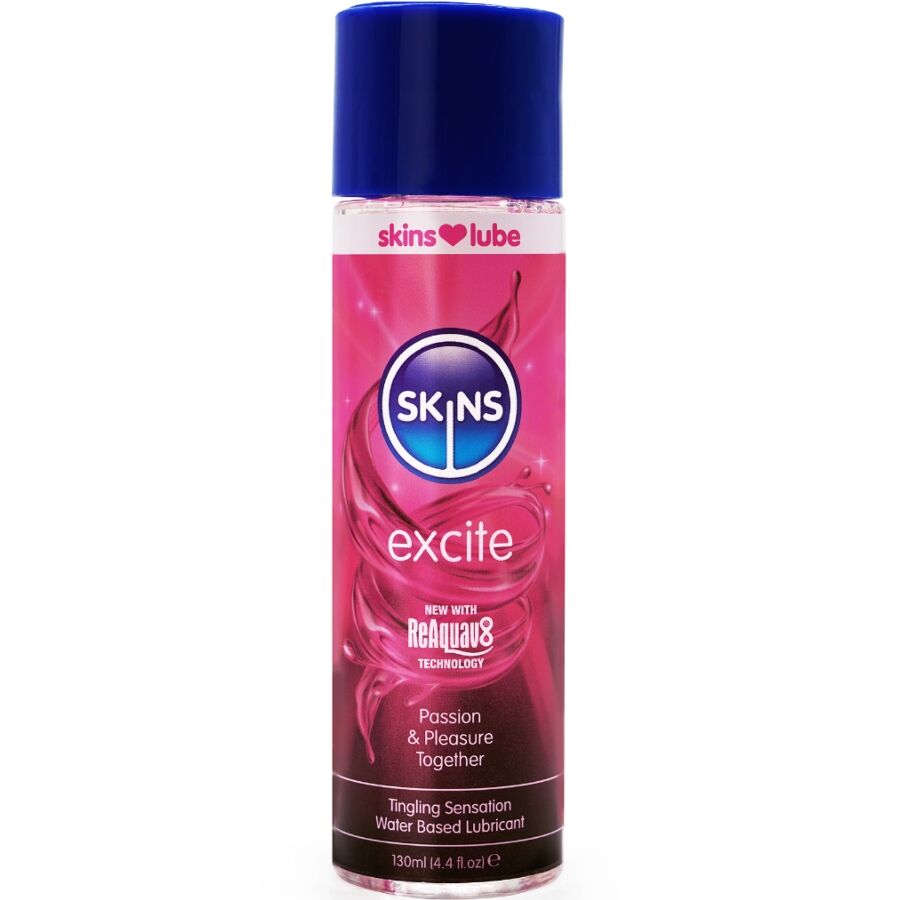 Mercadox SKINS - EXCITE LUBRIFICANTE À BASE DE ÁGUA 130 ML