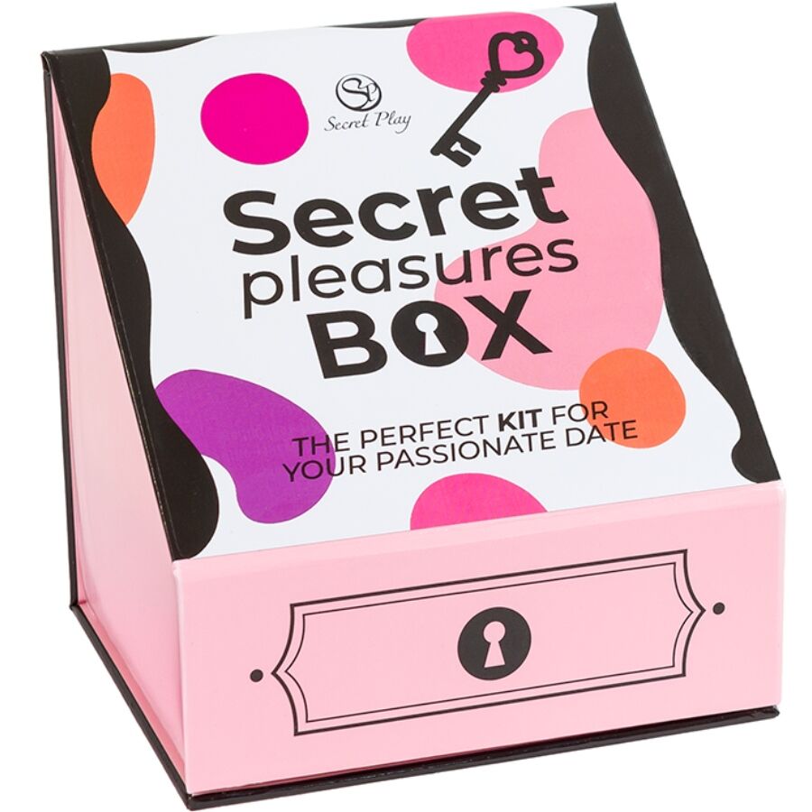 Mercadox SECRET PLAY - CAIXA DE PRAZERES PARA CASAIS: DADOS + VIBRATÓRIO BALA + CANETA DE PENA