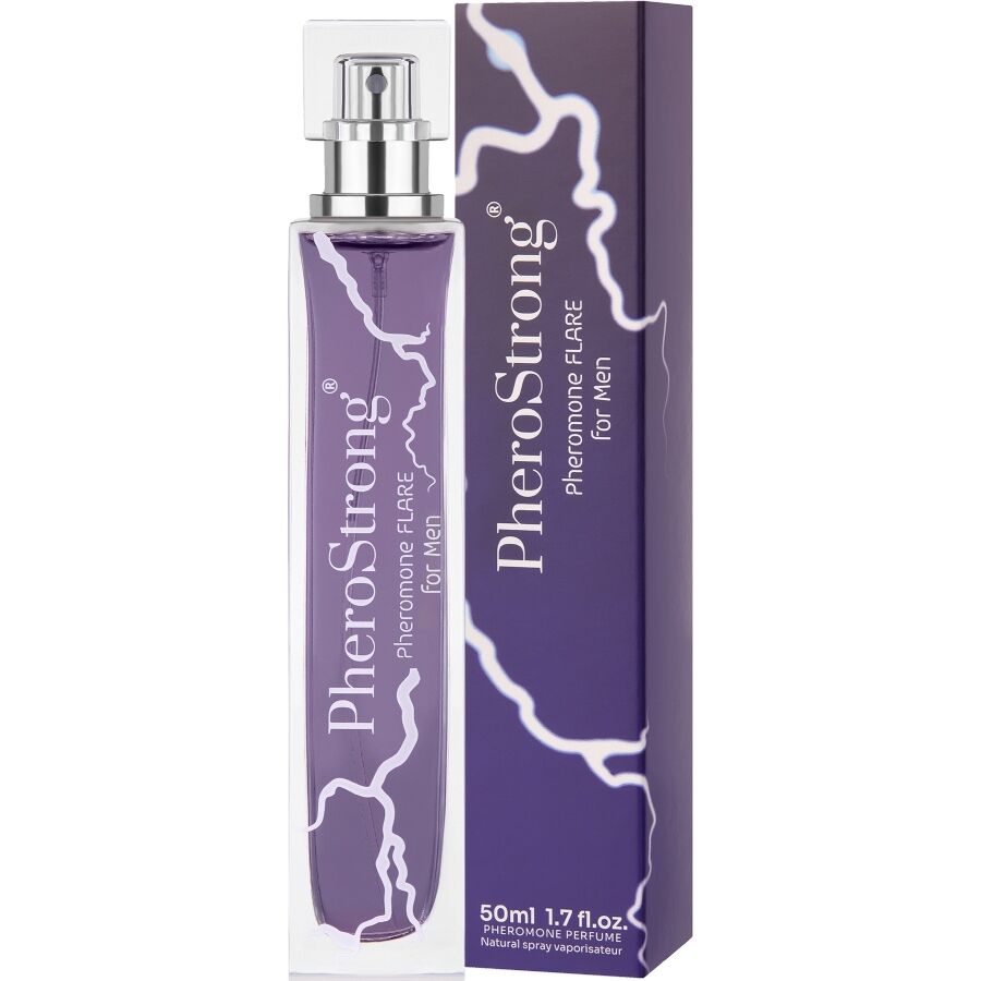 Mercadox PHEROSTRONG - FLARE PERFUME COM FEROMÔNIOS PARA HOMENS 50 ML