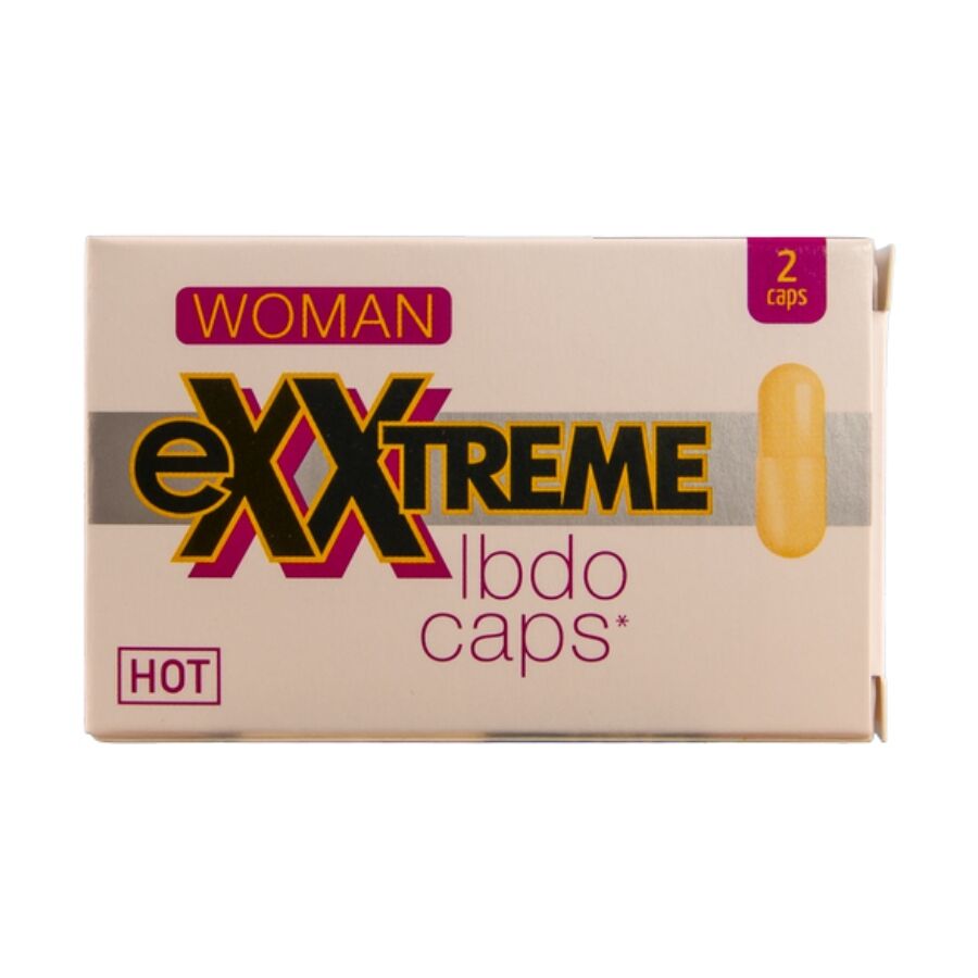 Mercadox HOT - CÁPSULAS PARA LIBIDO EXTREMA MULHER 2 UNIDADES