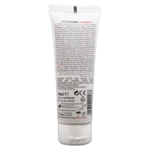 HOT – SUPERGLIDE LUBRIFICANTE COMESTÍVEL À BASE DE ÁGUA MORANGO 75 ML