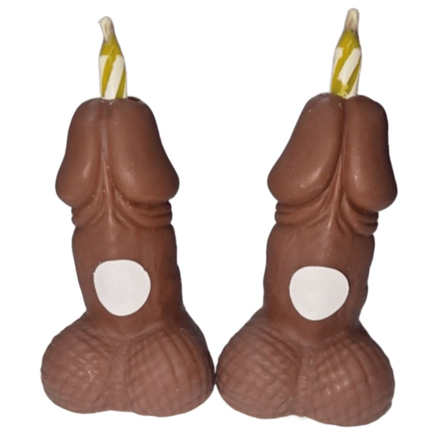 Mercadox DIABLO PICANTE - VELAS DE ANIVERSÁRIO EM FORMATO DE PÊNIS